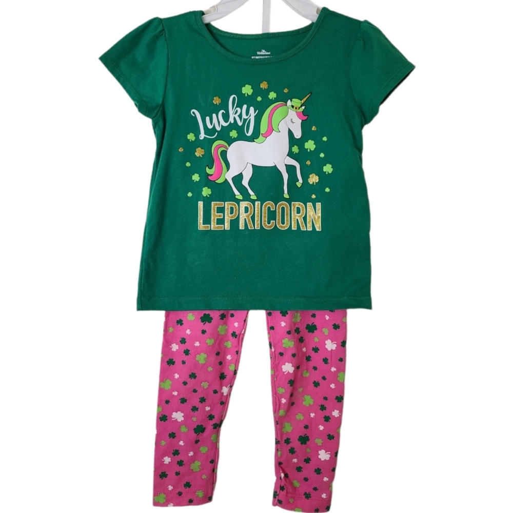 🍀🦄St. Patrick's Day Toddler Outfit